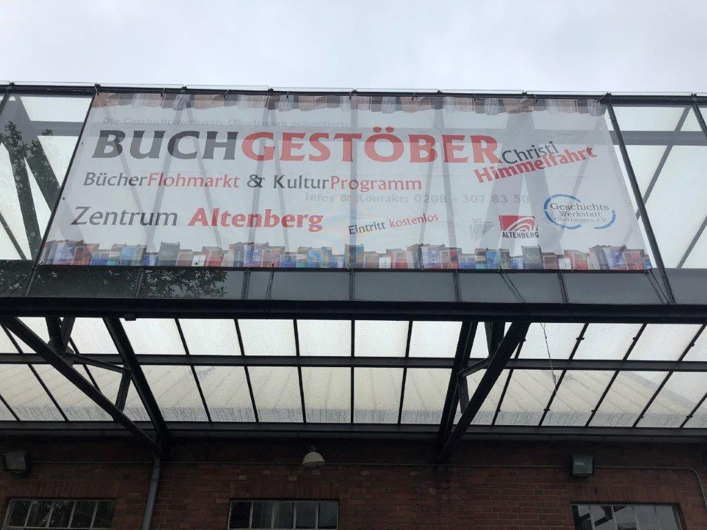 Veranstaltungs-Banner "Buchgestöber"
